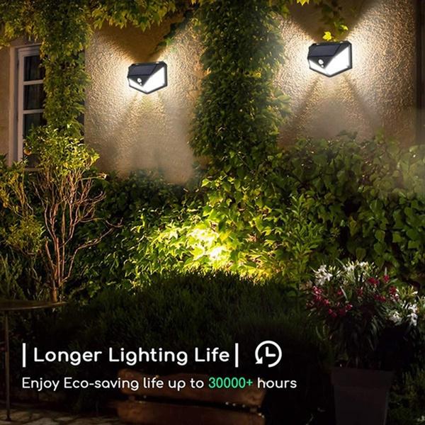 Solar LED Garden Security Light – Outdoor Pathway Lamp for Home ☀️💡