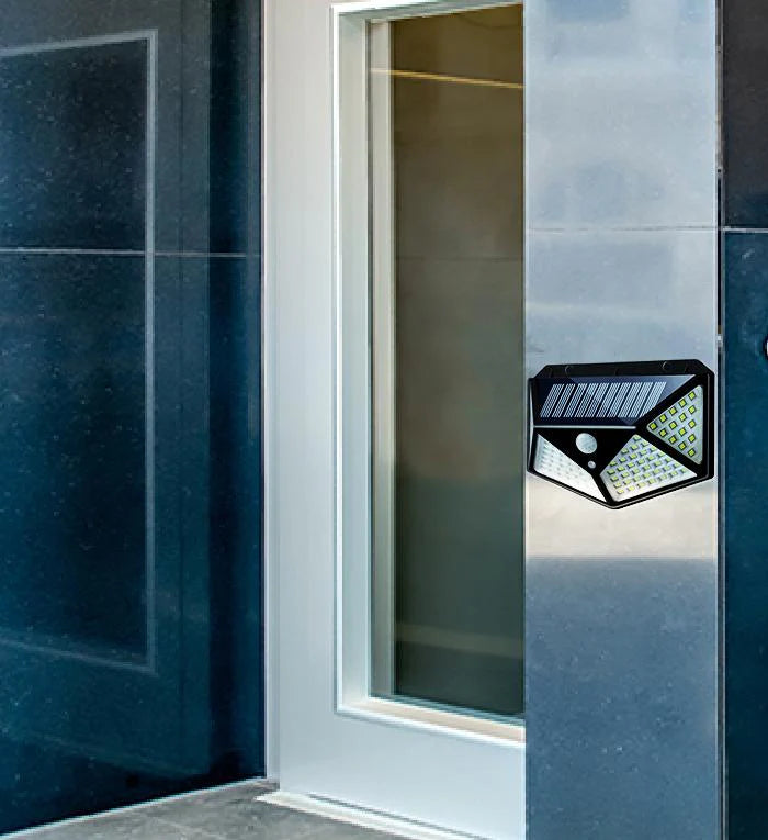 Solar LED Garden Security Light – Outdoor Pathway Lamp for Home ☀️💡